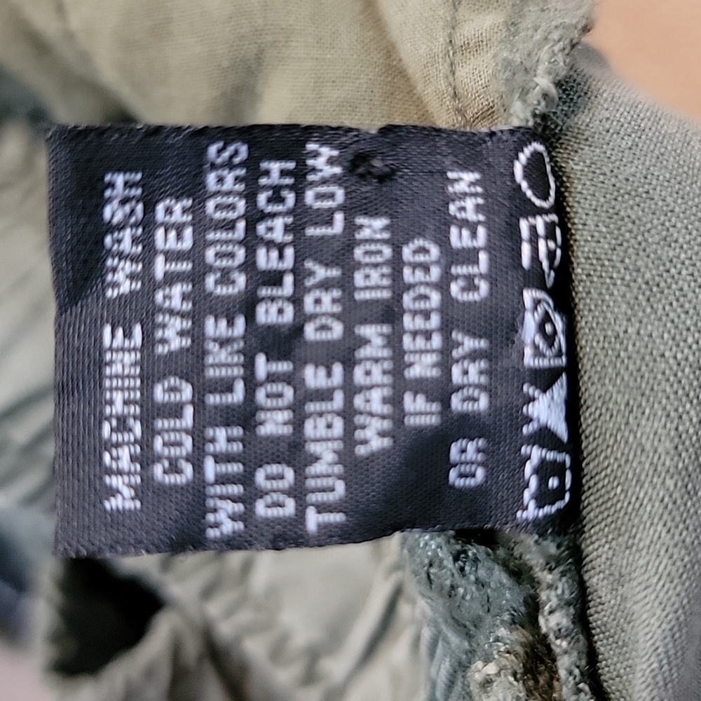 Velvet Heart Olive Green Tencel Pull-On Cargo Jogger Ankle Pants Size XL EUC - Picture 7 of 14